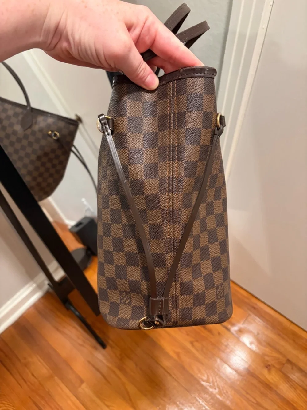 Louis Vuitton Neverfull MM Damier Ebene - Picture 3 of 8